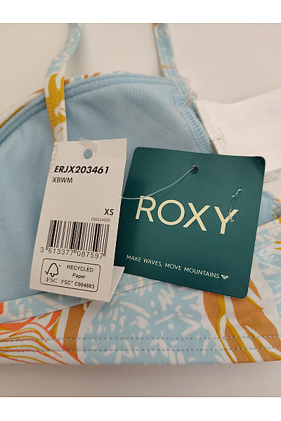 Roxy Barevné květinové bikiny vrchní díl plavek Vel. Xs | Roxy | obrázek 6