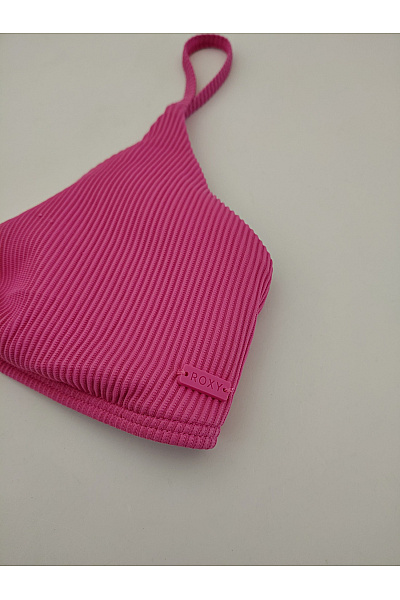 Roxy Růžové žebrované bikiny vrchní díl trojúhelníkové Vel. M | Roxy | obrázek 3
