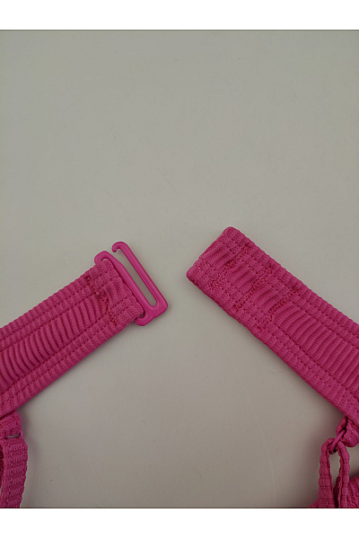 Roxy Růžové žebrované bikiny vrchní díl trojúhelníkové Vel. M | Roxy | obrázek 5