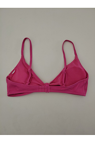 Roxy Růžové žebrované bikiny vrchní díl trojúhelníkové Vel. M | Roxy | obrázek 9