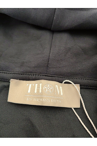 THOM By Thomas Rath Dámská černá mikina s kapucí a zipem u krku Vel. IT 48 | THOM By Thomas Rath | obrázek 5