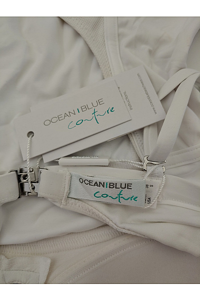 Candy Couture Bílé jednodílné plavky s průstřihy a vyztužením Vel. EU S | Candy Couture | obrázek 4