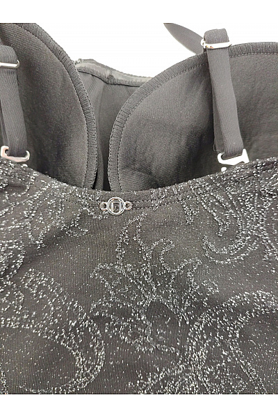 Next Dámské jednodílné třpytivé plavky černé Velikost EU 42 | Next | obrázek 5