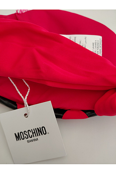 MOSCHINO Dámský pruhovaný vrchní díl plavek bez ramínek Velikost 4 | MOSCHINO | obrázek 5