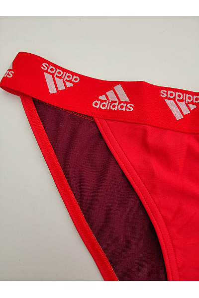 ADIDAS Červené dámské kalhotky s elastickým pasem | ADIDAS | obrázek 2