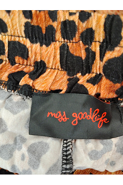miss goodlife Dámské letní široké kalhoty leopardí vzor Vel. M | miss goodlife | obrázek 4