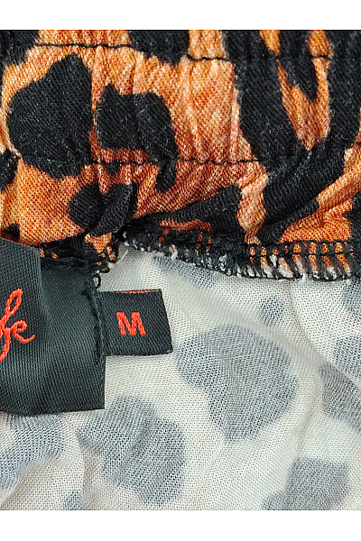 miss goodlife Dámské letní široké kalhoty leopardí vzor Vel. M | miss goodlife | obrázek 5