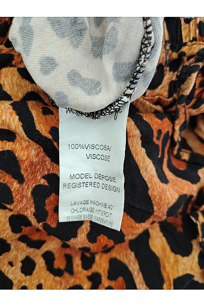 miss goodlife Dámské letní široké kalhoty leopardí vzor Vel. M | miss goodlife | obrázek 6