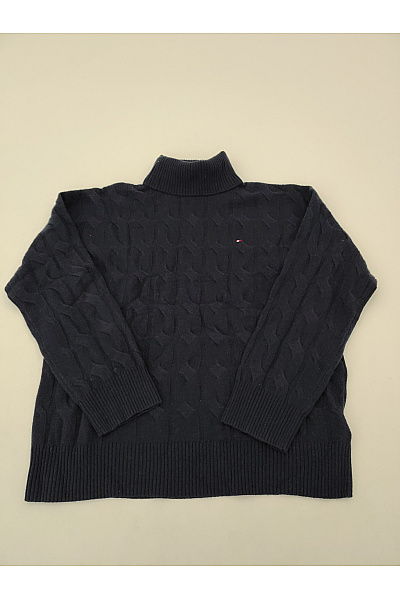 TOMMY HILFIGER Pánský vlněný rolák s copánkovým vzorem Vel. L | TOMMY HILFIGER | obrázek 2