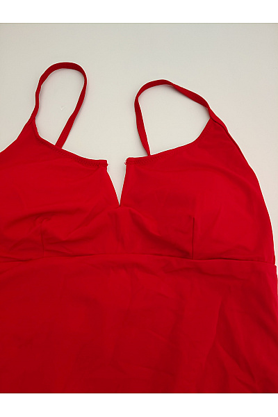 Červené jednodílné plavky s průstřihy Velikost EU 38 | Unimoda | obrázek 2