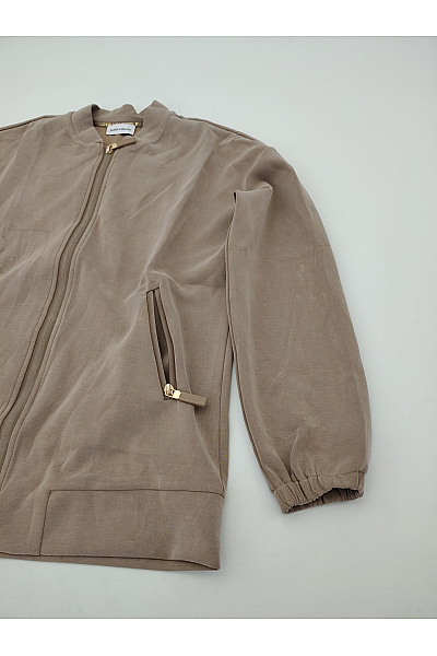 Judith Williams Dámská khaki mikina bomber na zip Vel. EU 38 | Judith Williams | obrázek 2