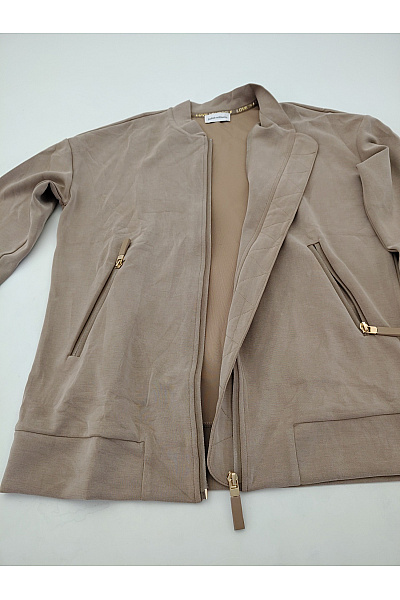 Judith Williams Dámská khaki mikina bomber na zip Vel. EU 38 | Judith Williams | obrázek 3