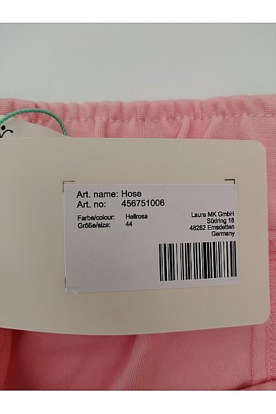 Růžové dámské tepláky s kapsami Vel. DE 44 | Unimoda | obrázek 7