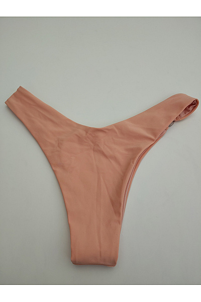 Mermaid Swimwear Béžové sexy brazilské spodní díl plavek s kamínky Velikost L | Mermaid Swimwear | obrázek 4