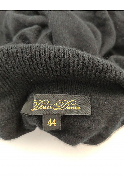 Dine'n Dance Dámský černý kašmírový rolák basic Vel. EU 44 | Dine'n Dance | obrázek 6