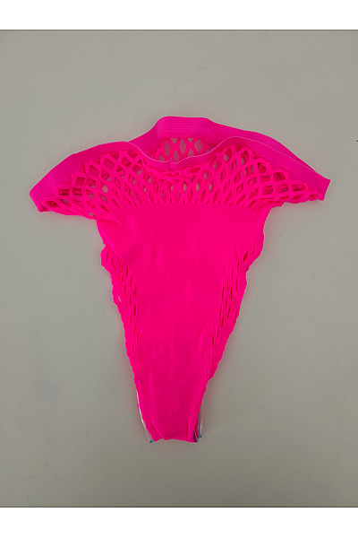 Dámské růžové síťované tanga | Unimoda | obrázek 4