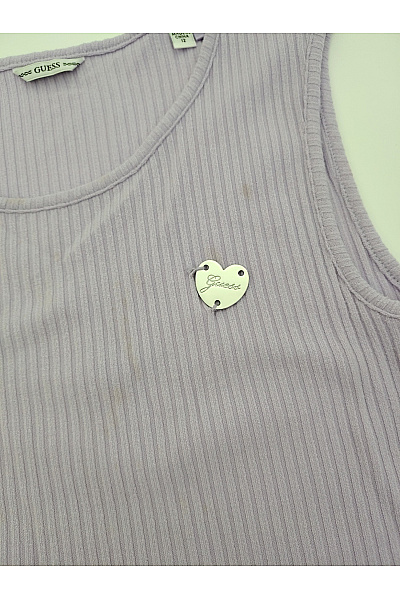 Guess Dívčí fialové šaty s plisovanou sukní a páskem Vel. UK 12 | Guess | obrázek 10