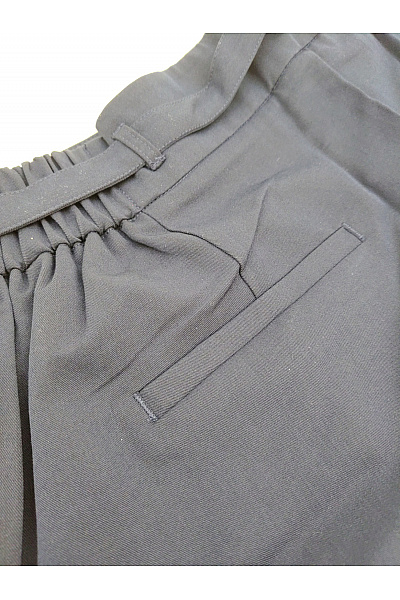 Jana Ina Modré široké kalhoty s vysokým pasem elegantní Vel. DE 42 | Jana Ina | obrázek 4
