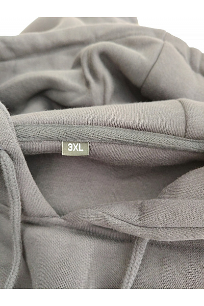 Pánská černá bavlněná mikina s kapucí a klokaní kapsou | Unimoda | obrázek 6