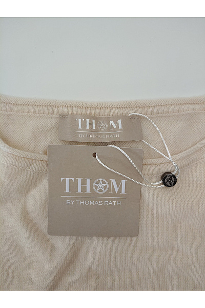 THOM By Thomas Rath Béžový vlněný pruhovaný pulovr Velikost DE 36 | THOM By Thomas Rath | obrázek 5