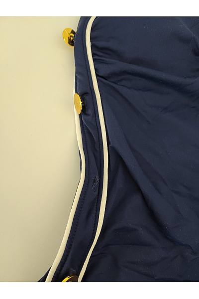 Ralph Lauren Modré jednodílné plavky za krk námořnické Vel. EU 30 | Ralph Lauren | obrázek 2