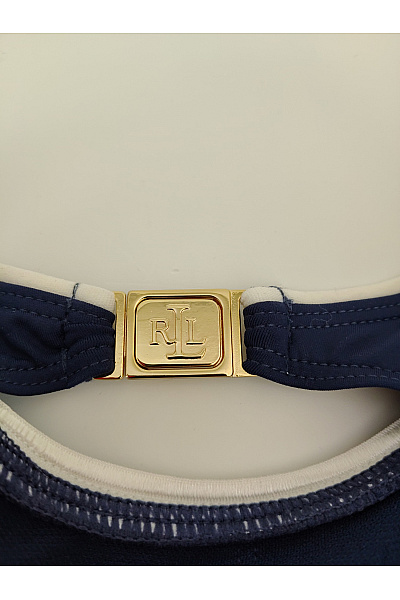 Ralph Lauren Modré jednodílné plavky za krk námořnické Vel. EU 30 | Ralph Lauren | obrázek 6