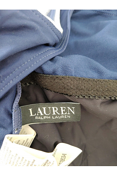 Ralph Lauren Modré jednodílné plavky za krk námořnické Vel. EU 30 | Ralph Lauren | obrázek 7