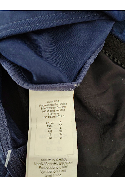 Ralph Lauren Modré jednodílné plavky za krk námořnické Vel. EU 30 | Ralph Lauren | obrázek 8