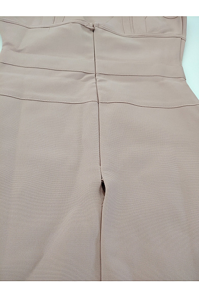 Coast Béžové pouzdrové šaty na ramínka sexy bodycon Velikost DE 38 | Coast | obrázek 5