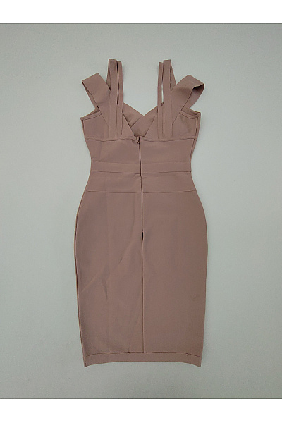 Coast Béžové pouzdrové šaty na ramínka sexy bodycon Velikost DE 38 | Coast | obrázek 6