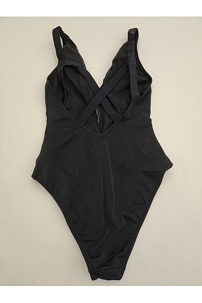 Dámské černé jednodílné plavky s průstřihy sexy Velikost EU 36 | Unimoda | obrázek 4