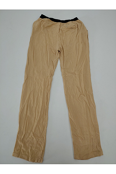 American Vintage Béžové letní kalhoty s gumou v pase Velikost XXS | American Vintage | obrázek 4