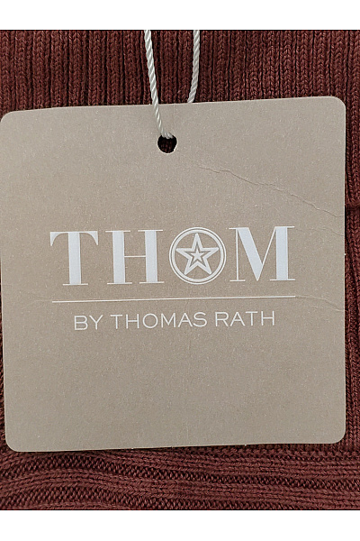 THOM By Thomas Rath Dámský hnědý pletený rolák s dlouhým rukávem Velikost DE 48 | THOM By Thomas Rath | obrázek 5