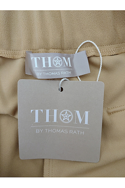 THOM By Thomas Rath Béžové široké kalhoty s vysokým pasem Vel. DE 40 | THOM By Thomas Rath | obrázek 5
