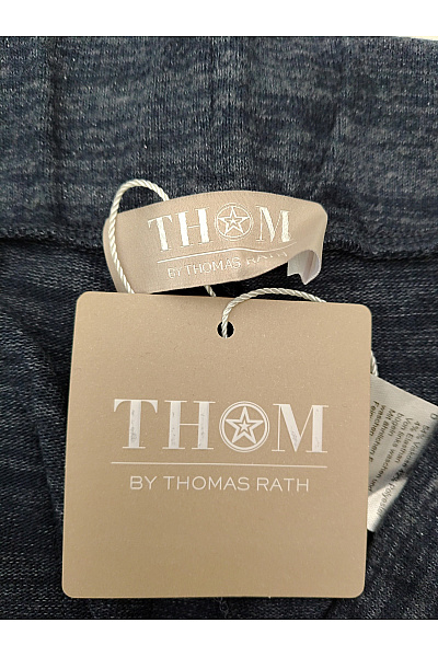 THOM By Thomas Rath Dámské šedé tepláky na doma s pružným pasem Velikost DE 38 | THOM By Thomas Rath | obrázek 5