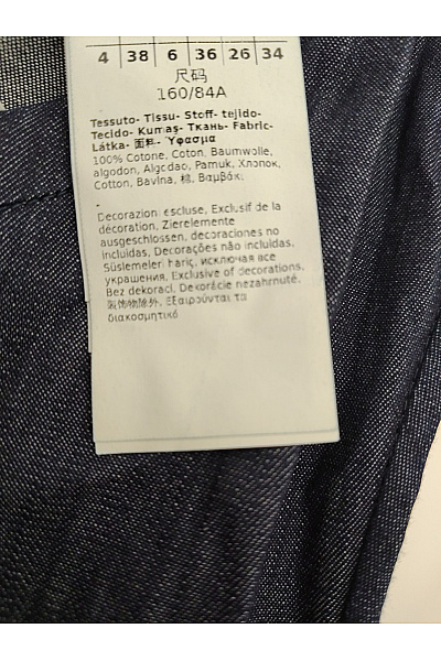 Max Mara Modré bavlněné midi šaty bez rukávů do áčka Velikost 32 | Max Mara | obrázek 7