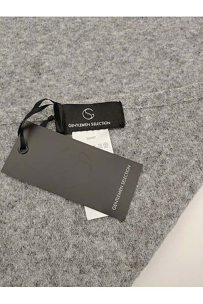 GENTLEMEN SELECTION Šedá pletená šála | GENTLEMEN SELECTION | obrázek 2