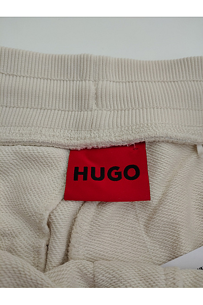 Hugo Boss Béžové bavlněné teplákové kraťasy s kapsami Velikost L | Hugo Boss | obrázek 4