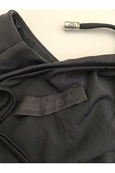 PHILLIP PLEIN Černé dvoudílné bikiny s kamínky na zavazování | PHILLIP PLEIN | obrázek 8