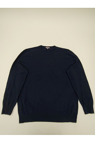 LAWRENCE GREY Dámský Kašmírový Pulovr Modrý Basic Velikost 3XL