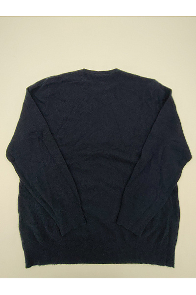 LAWRENCE GREY Dámský kašmírový pulovr modrý basic Velikost 3XL | LAWRENCE GREY | obrázek 6