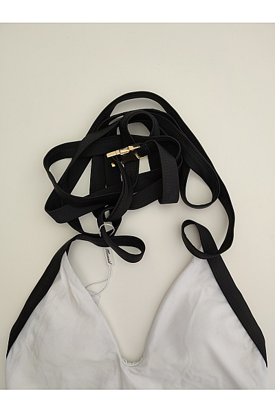 Mermaid Swimwear Dámské jednodílné plavky za krk na zavazování Vel. S | Mermaid Swimwear | obrázek 4