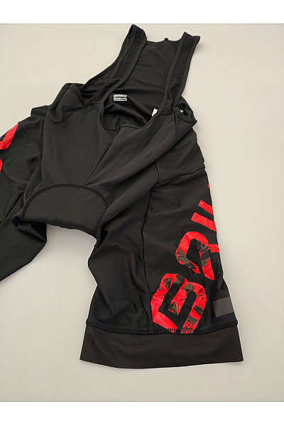 Pánské cyklistické kraťasy s laclem a potiskem černé Vel. 3XL | Unimoda | obrázek 3