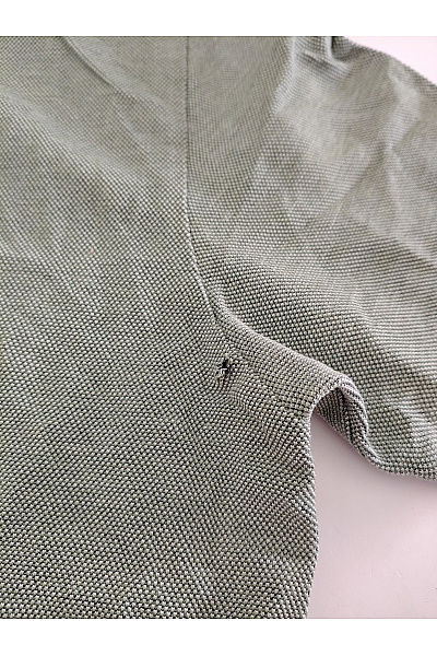 GANT Pánské khaki bavlněné polo tričko s krátkým rukávem Vel. M | GANT | obrázek 4
