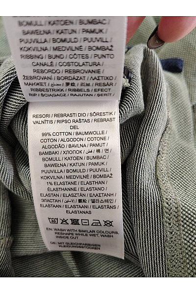 GANT Pánské khaki bavlněné polo tričko s krátkým rukávem Vel. M | GANT | obrázek 7