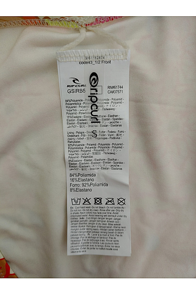 Rip Curl Barevné květinové spodní díl plavek retro bikini Vel. S | Rip Curl | obrázek 5