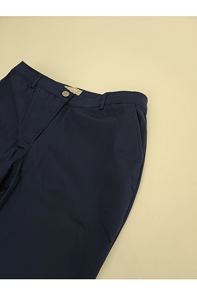 THOM By Thomas Rath Dámské bavlněné chinos kalhoty modré Vel. DE 46 | THOM By Thomas Rath | obrázek 3