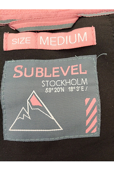 Sublevel Černá dámská softshellová bunda s kapucí se zipem Velikost MEDIUM | Sublevel | obrázek 7