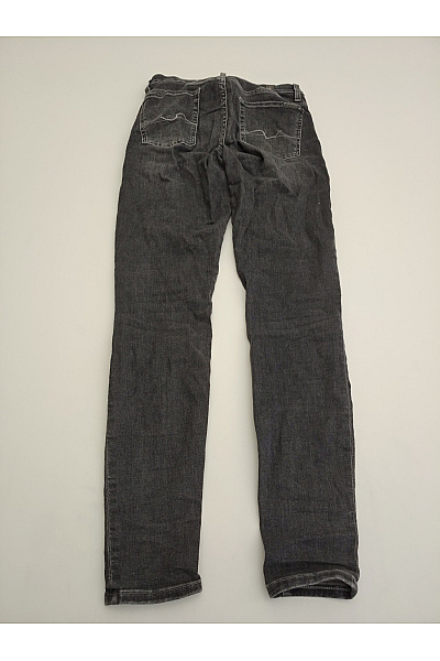 7 for all mankind Dámské černé bavlněné skinny džíny Vel. 27 | 7 for all mankind | obrázek 2