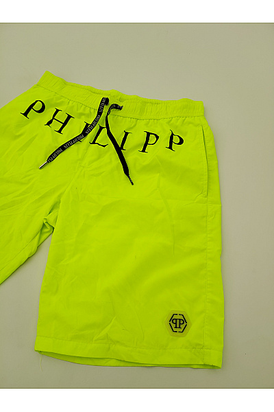 Philipp Plein Zelené plážové koupací kraťasy s potiskem Velikost M | Philipp Plein | obrázek 4